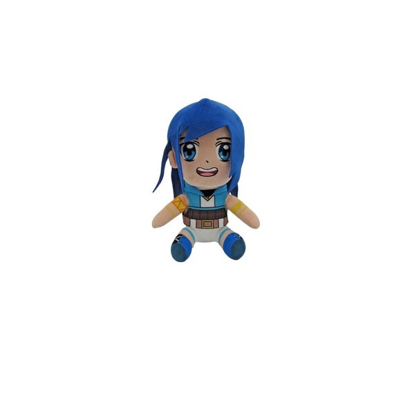 Krew Other - Its Funneh Funneh Plush Doll 9" Blue Hair Anime Character Official Toy Collect